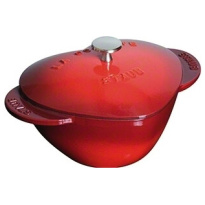 Staub Braadpan Hart Rood