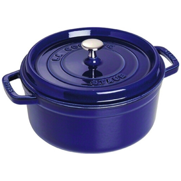 Staub Braadpan Blauw 24cm