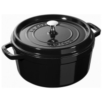 Staub Braadpan Shiny-Black 28cm