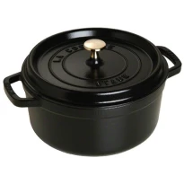 Staub Braadpan Zwart 24cm