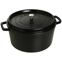 Staub Braadpan Zwart 34cm