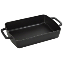 Staub Braadslede Zwart 30x20cm