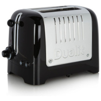 Dualit 2 slots Lite Toaster Zwart