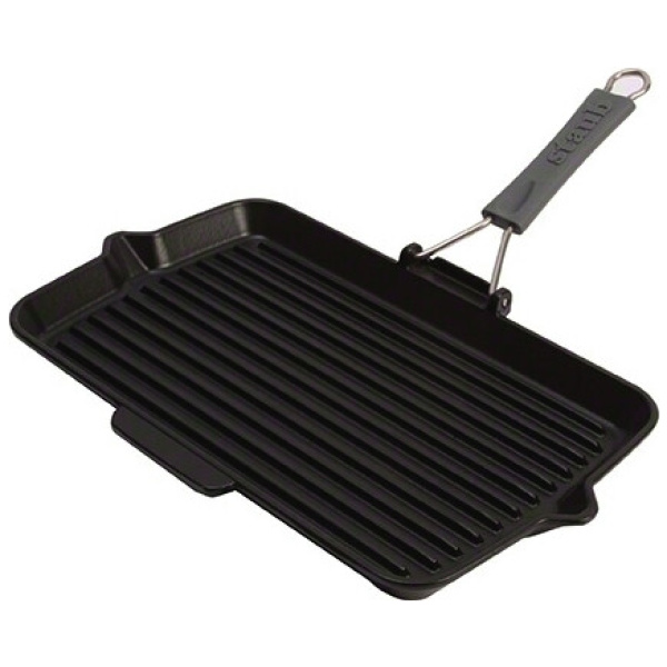 Staub Grillpan Zwart 34x21cm