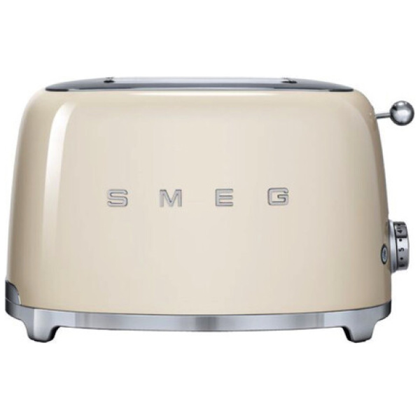 Smeg Broodrooster 2x2 Crème