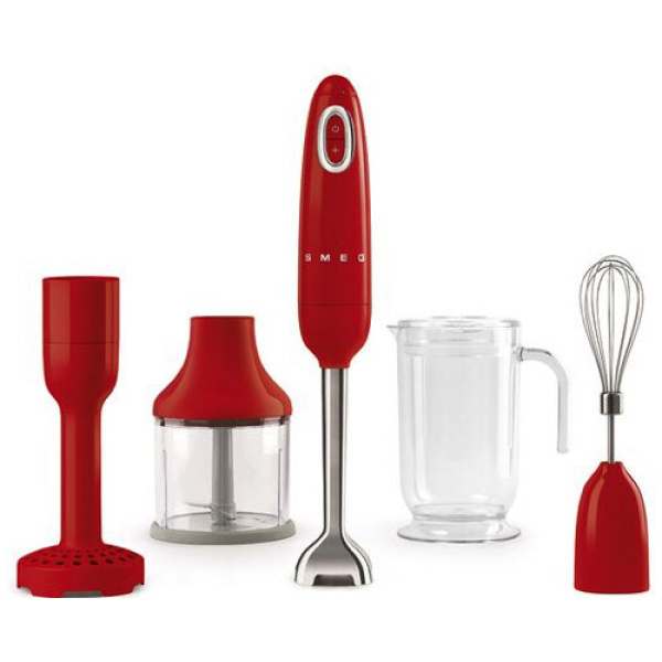 Smeg Staafmixer Rood 5-delig