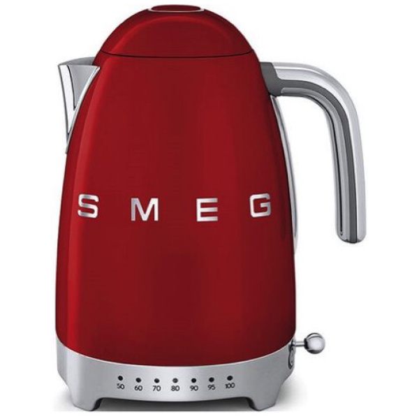 Smeg Waterkoker Instelbaar Rood