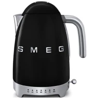 Smeg Waterkoker Instelbaar Zwart