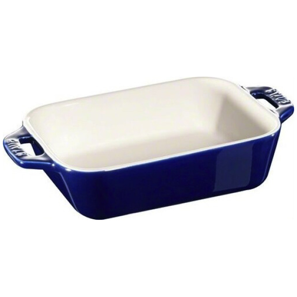 Staub Ovenschaal Blauw 14x11cm