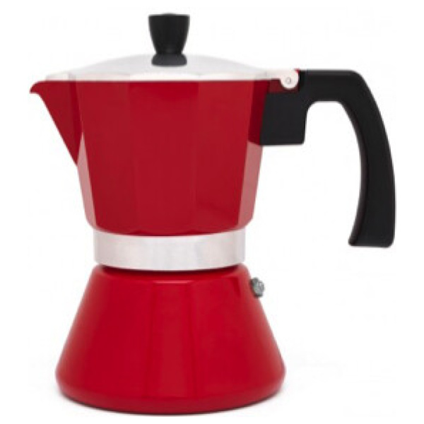 Espressomaker Tivoli Rood 6cups