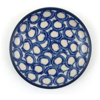 Bunzlau Castle Theetip Rond-PearlsTeabag Dish Round Pearls