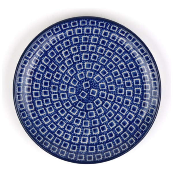Bunzlau Castle Gebaksbord Blue-Diamond-16cm