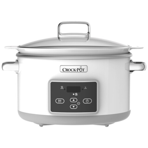 Crockpot DuraCeramic-Sauté SlowCooker Wit-5L-CR026