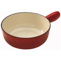 Fonduepan-Caquelon Gietijzer Rood ø24cm