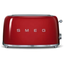 Smeg Toaster 2×4 Rood