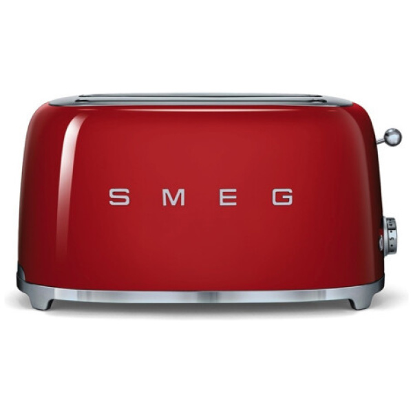 Smeg Toaster 2×4 Rood