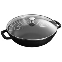 Staub Wok Zwart 30cm