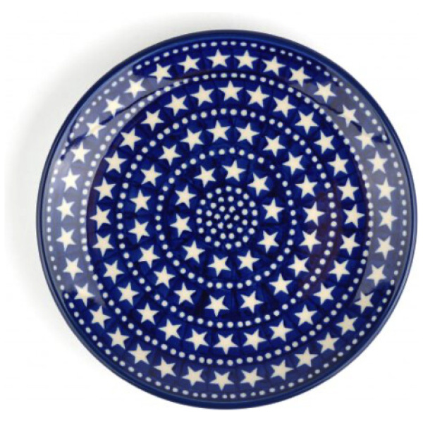 Bunzlau Castle Ontbijtbord Blue-Stars-20cm