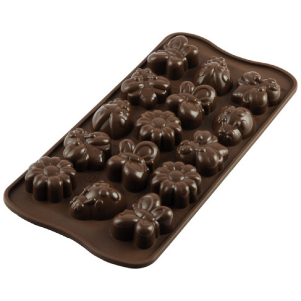 Silikomart Chocoladevorm Choco-Spring-Life