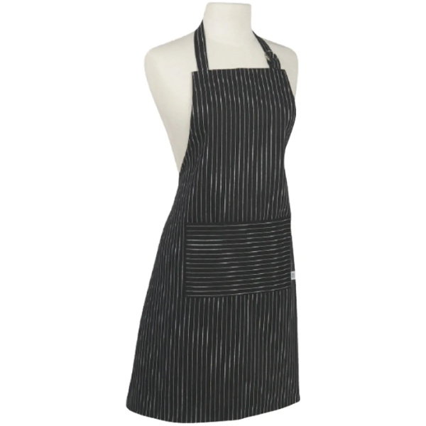 NowDesigns Keukenschort Pinstripe-Black