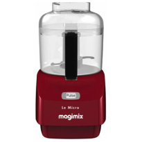 Magimix Micro Mini-Hakker Rood