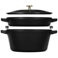 Staub Cocotte en Grillpan 26cm.1