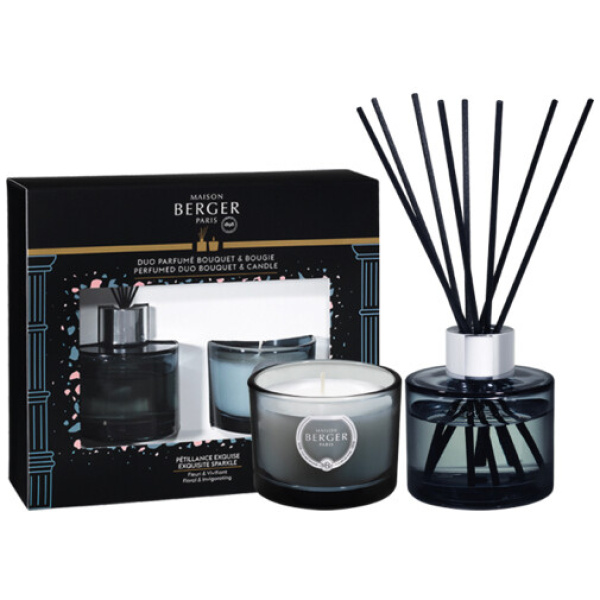 Maison Berger Geurstokjes-en-Kaars Giftset-Olympe