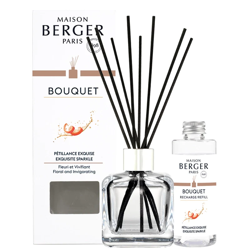 Maison Berger Geurstokjes Giftset Cube Petillance Exquise 1 Maison Berger Geurstokjes Giftset Cube-Pétillance-Exquise