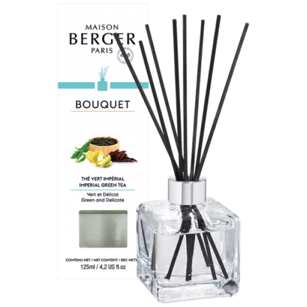 Maison Berger Geurstokjes Giftset Cube-Thé Vert Impérial