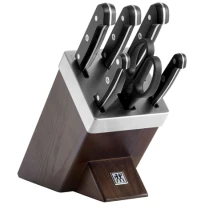 Zwilling Gourmet Messenblok met Slijpfunctie-7-delig