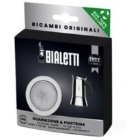 Bialetti Filterplaatje-Siliconen Ring 6/c RVS