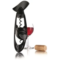 Vacu Vin Kurkentrekker Twister Zwart