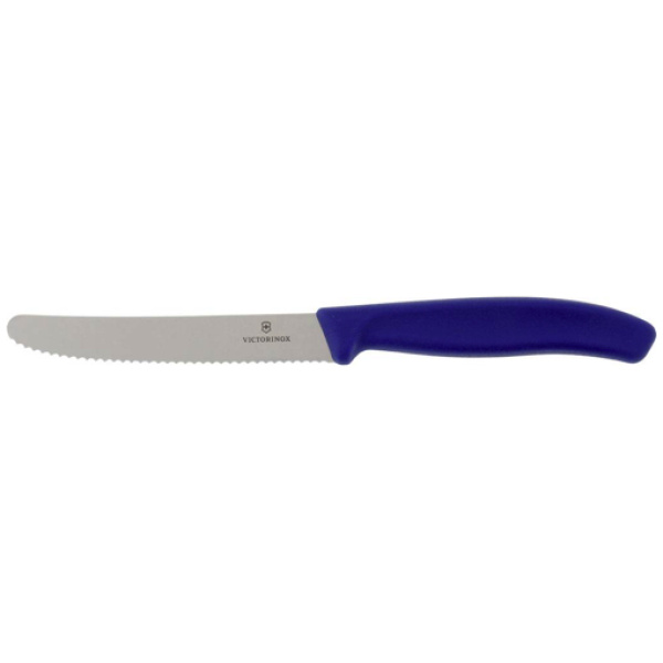 Victorinox Tomaten-Tafelmes Swiss Classic-Blauw-11cm