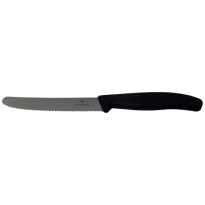 Victorinox Tomaten-Tafelmes Swiss Classic-Zwart-11cm