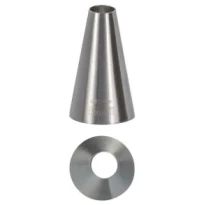 Spuitmondje Rond RVS No25-11mm