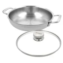 Demeyere Multifunction-7 koekenpan-met-glazen-deksel-24cm