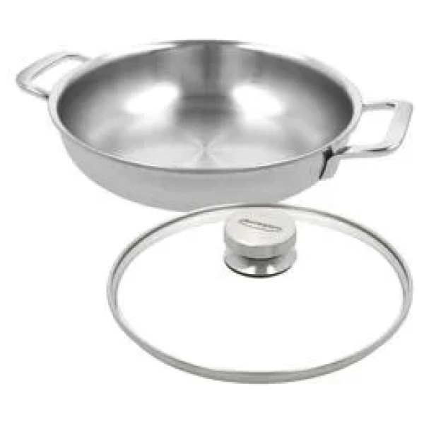 Demeyere Multifunction-7 koekenpan-met-glazen-deksel-24cm