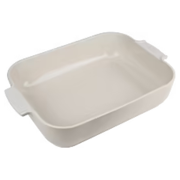 Peugeot Appolia Ovenschaal Rechthoekig-40cm-Ecru