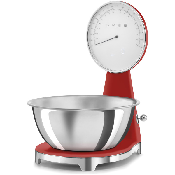 Smeg Keukenweegschaal Rood - Afbeelding 3