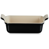 Le Creuset Ovenschaal Rechthoekig-Ebbenzwart-19cm
