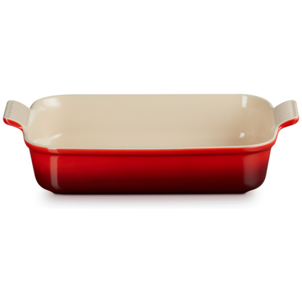 Le Creuset Ovenschaal Rechthoekig-Kersenrood-32cm