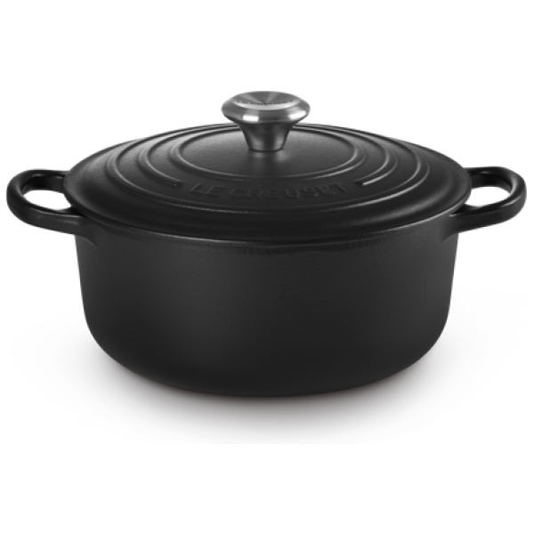 Le Creuset Braadpan Signature Matzwart-20cm