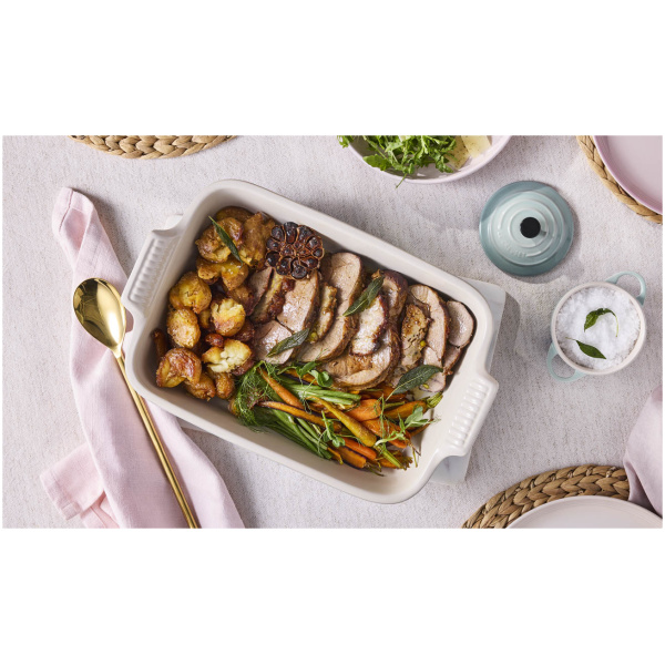 Le Creuset Ovenschaal Rechthoekig-Seasalt-26cm - Afbeelding 2
