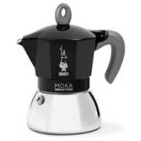 Bialetti Moka Inductie-Zwart-6-cups