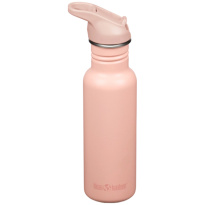 Klean Kanteen Drinkfles-Classic-Narrow 532ml-Flipsportdop-Peach-Parfait