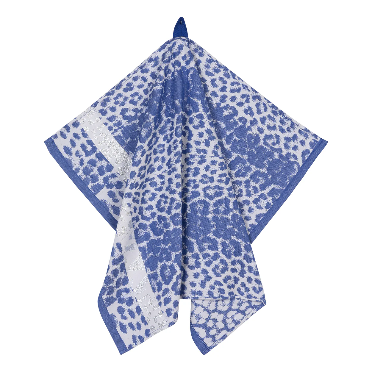 KR1A9737 VAAT Thee-en-Keukenhanddoek-Giftset Leopard Blauw-Grijs-Zilver - Afbeelding 2