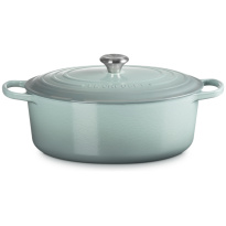 Le Creuset Braadpan Ovaal Signature Sea Salt-33cm