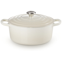 Le Creuset Braadpan Signature Meringue 26cm Le Creuset Braadpan Signature Meringue-26cm