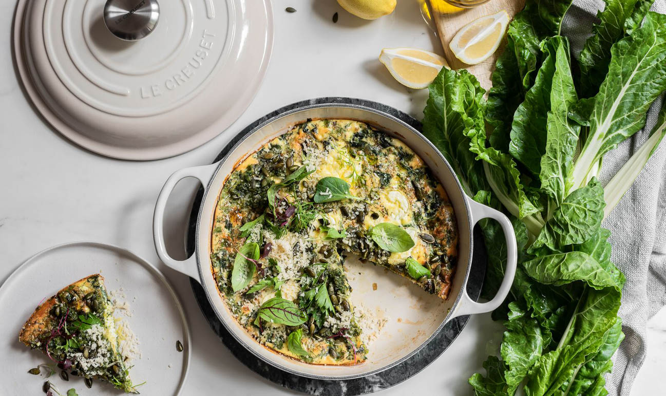 CI1180 Meringue 3 Le Creuset Campagnard Signature Meringue-30cm - Afbeelding 3