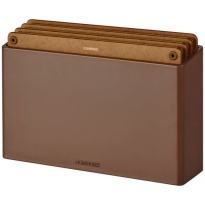 Combekk Snijplankenset Bruin-4-stuks